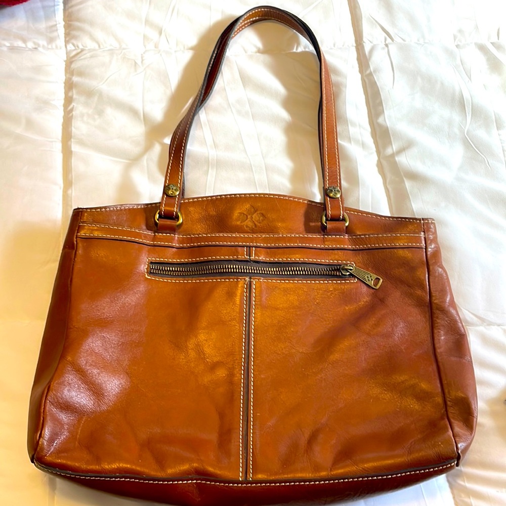 Patricia Nash Heritage Poppy zip top tote - Picture 1 of 10